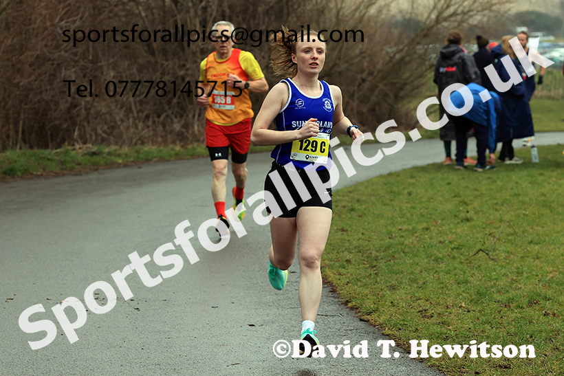 Senior Women and Over-35s Women 2025 NECAA Royal Signals Road Relays Champs.,  Hetton Lyons Country Park, Hetton le Hole, County Durham. Photo: David T. Hewitson/Sports for All Pics